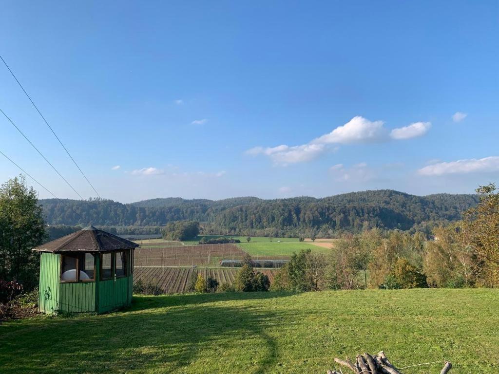 Einzigartiger Panoramablick, Bodensee Und Messe In Der Naehe Tettnang Exteriér fotografie
