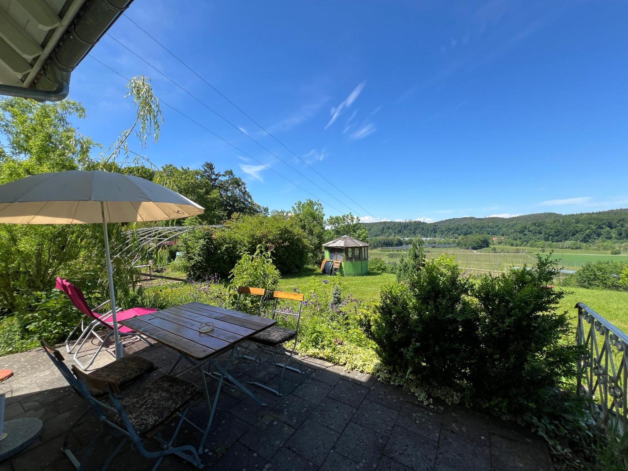 Einzigartiger Panoramablick, Bodensee Und Messe In Der Naehe Tettnang Exteriér fotografie
